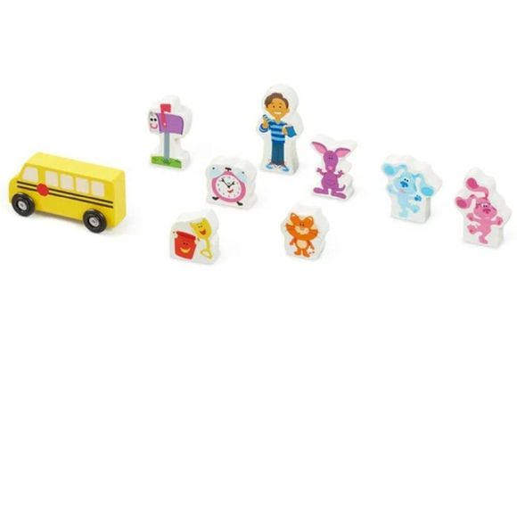 NIB Melissa & Doug Blue's Clues & You! Blue's Neighborhood Activity Rug - Picture 6 of 8